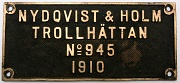 Nydqvist und Holm 1910